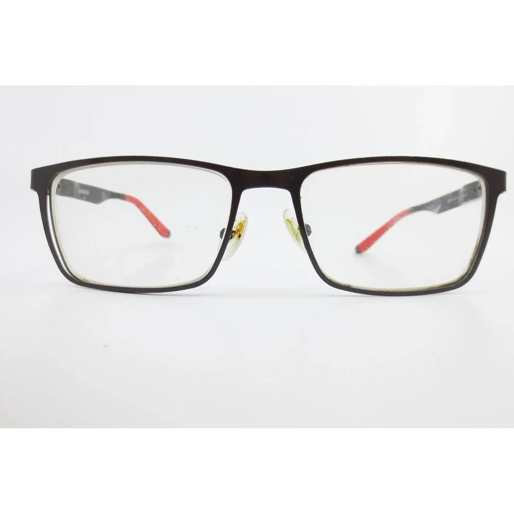 Carrera CA8811 FIR 140 Rectangular Eyeglasses Dark Brown Red 55-17-140 Frames